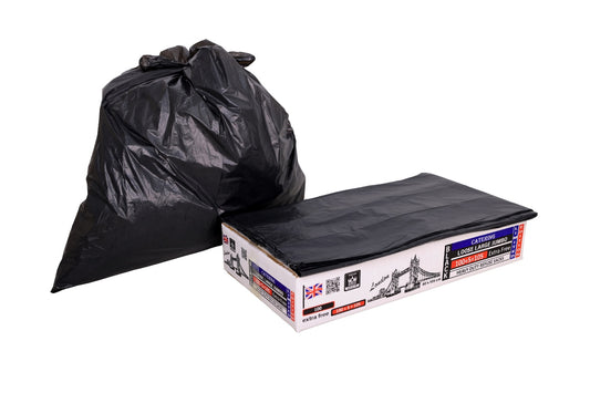 105 Jumbo size Extra Strong Heavy Duty Bin Bags