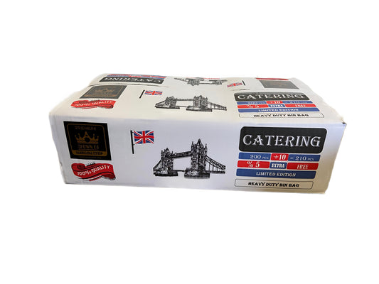 210 Loose XXLARGE JUMBO Heavy Duty Bin Bags