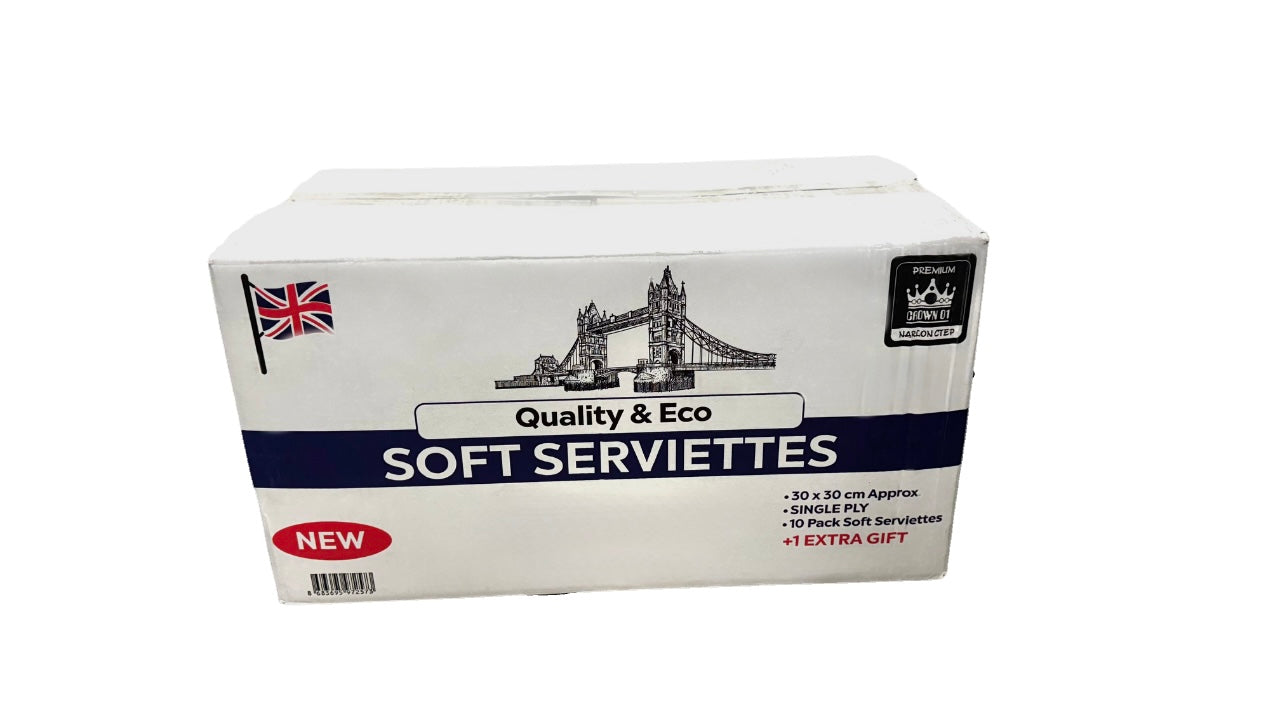 Single PLY Soft Serviettes