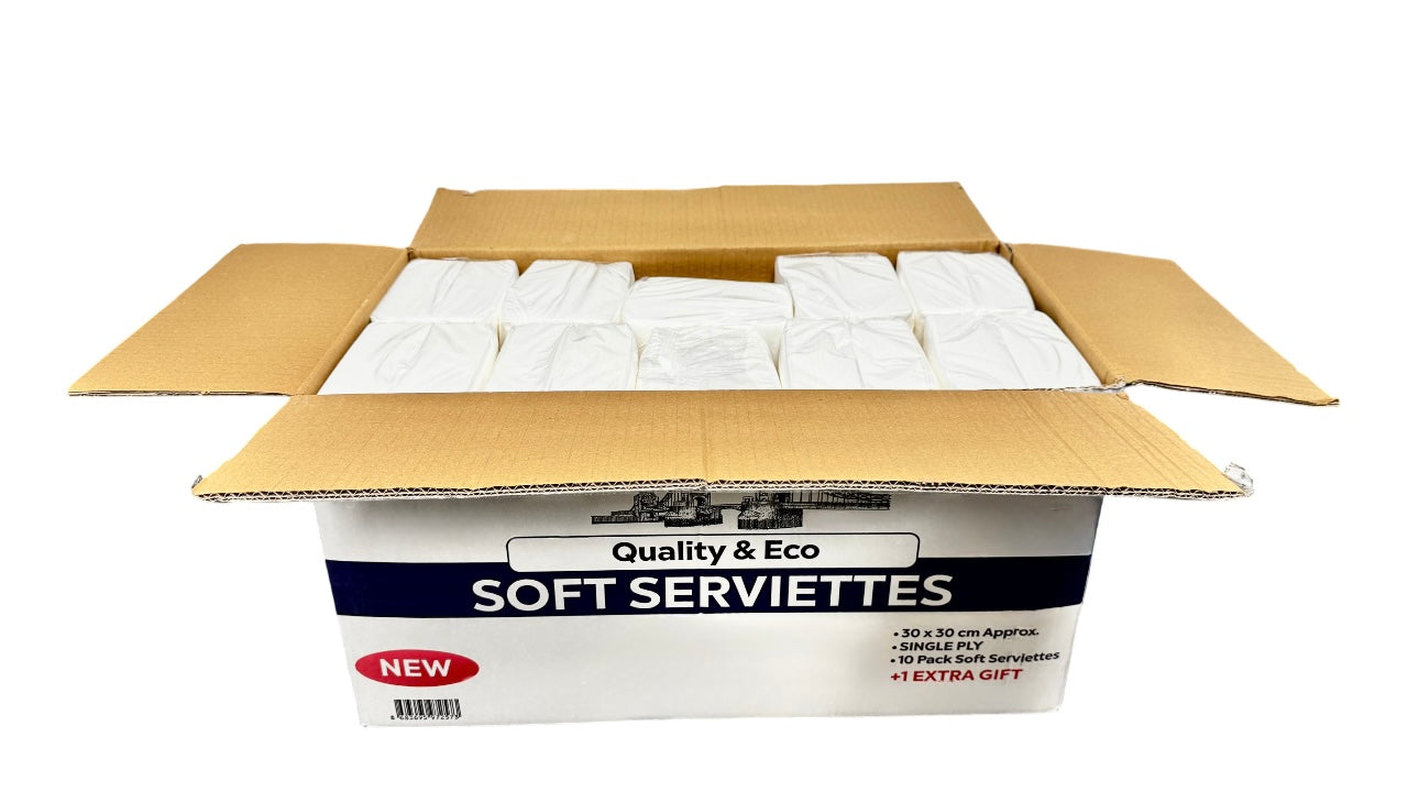 Single PLY Soft Serviettes